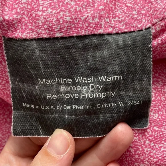 Marimekko Pink/White Speckled Twin Comforter - Picture 5 of 6